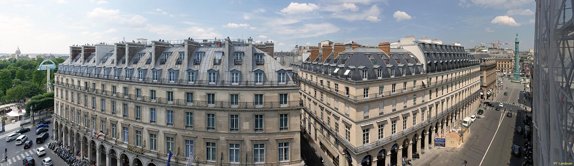 Paris vu d'en haut,  8 rue de Castiglione