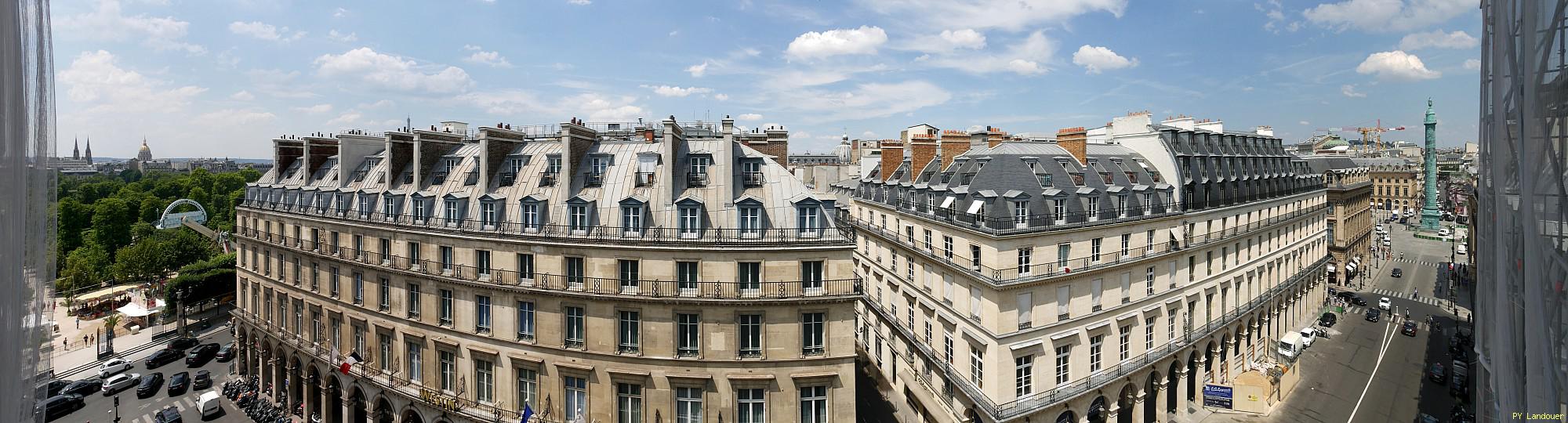 Paris vu d'en haut, 8 rue de Castiglione