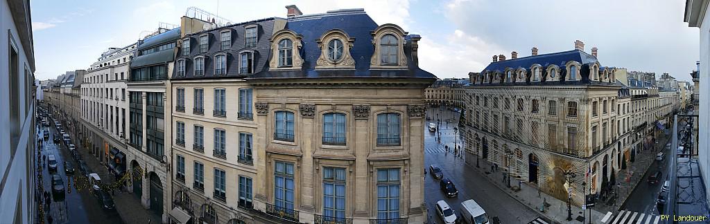 Paris vu d'en haut,  9 rue de Castiglione