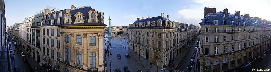 Paris vu d'en haut,  9 rue de Castiglione