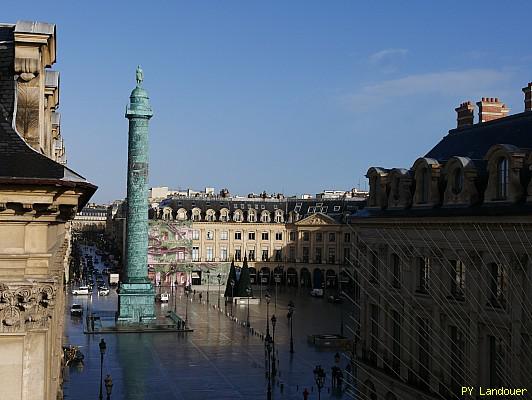 Paris vu d'en haut, colonne Vendme, 9 rue de Castiglione