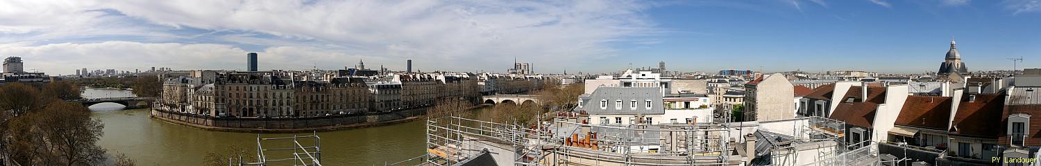 Paris vu d'en haut,  24 quai des Clestins