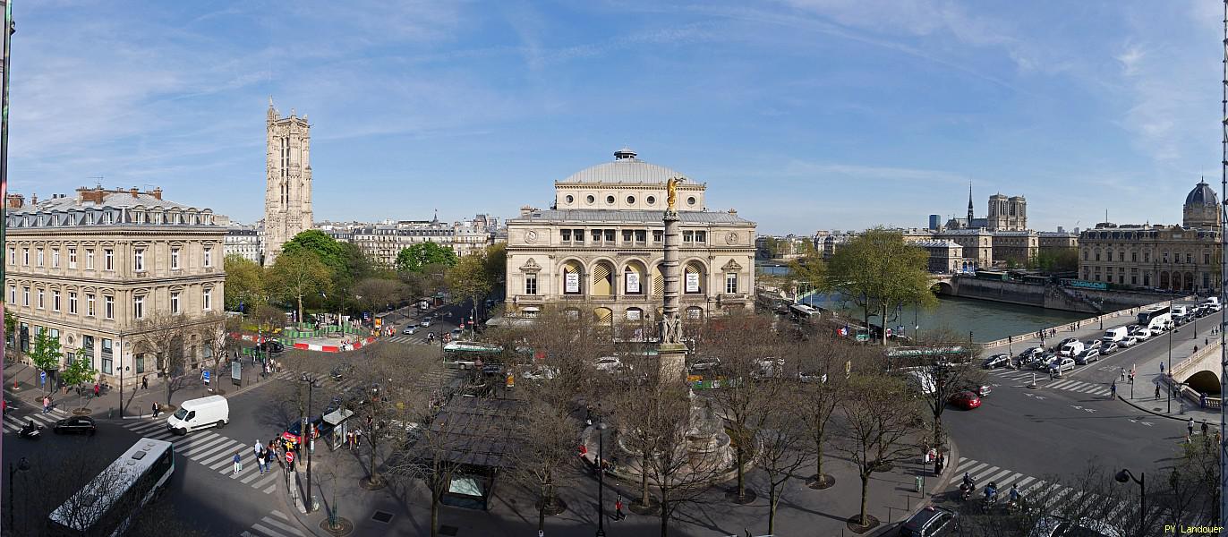 Paris vu d'en haut, 1 Place du Chtelet