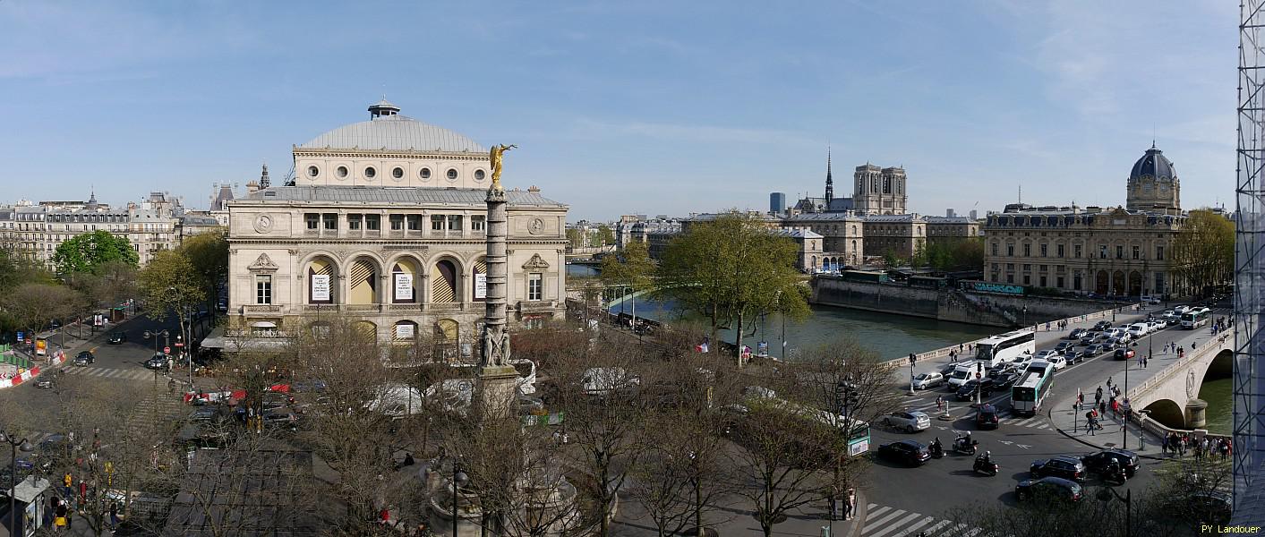 Paris vu d'en haut, 1 Place du Chtelet