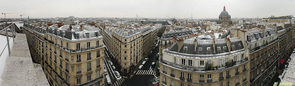 Paris vu d'en haut,  9 rue de  Vienne