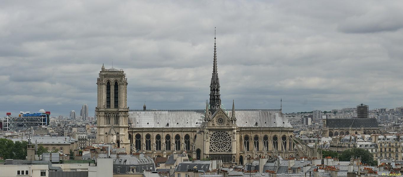 Paris vu d'en haut, Cathdrale Notre-Dame de Paris, 11 Place Marcelin Berthelot (Collge de France)