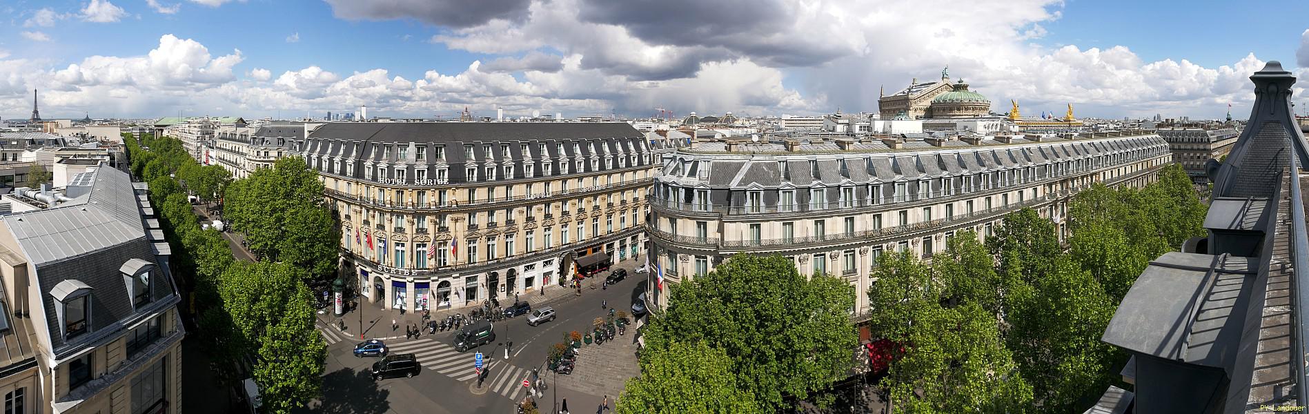 Paris vu d'en haut,  18-24 rue Daunou, 25-29 boulevard des Capucines