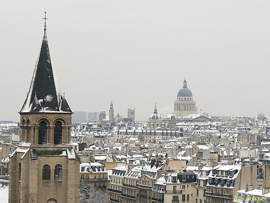 Paris vu d'en haut, 45 Rue des Saints-Pres