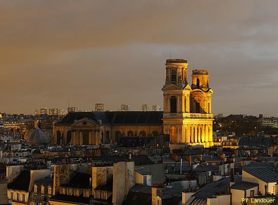 Paris vu d'en haut, glise Saint-Sulpice, 45 Rue des Saints-Pres