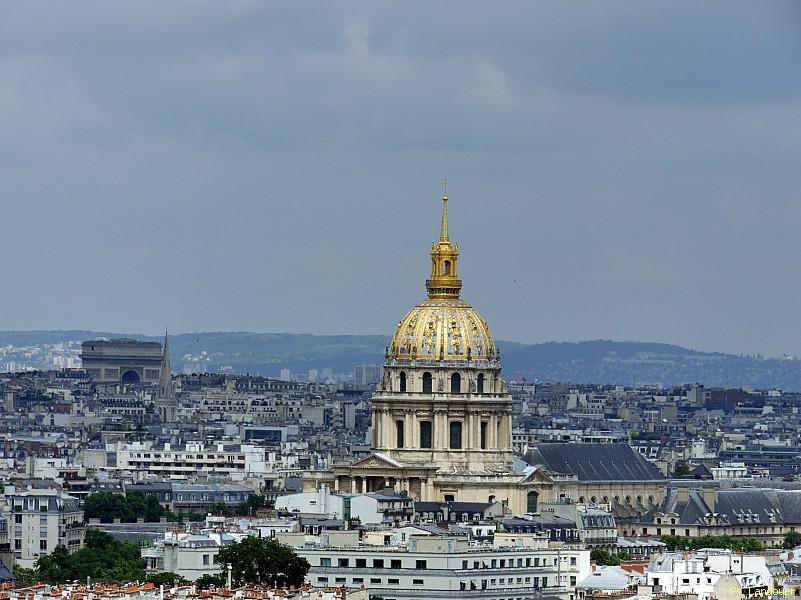 Paris vu d'en haut, Invalides, Vues de la tour Montparnasse