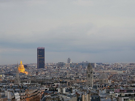 Paris vu d'en haut, Vues de la tour Montparnasse