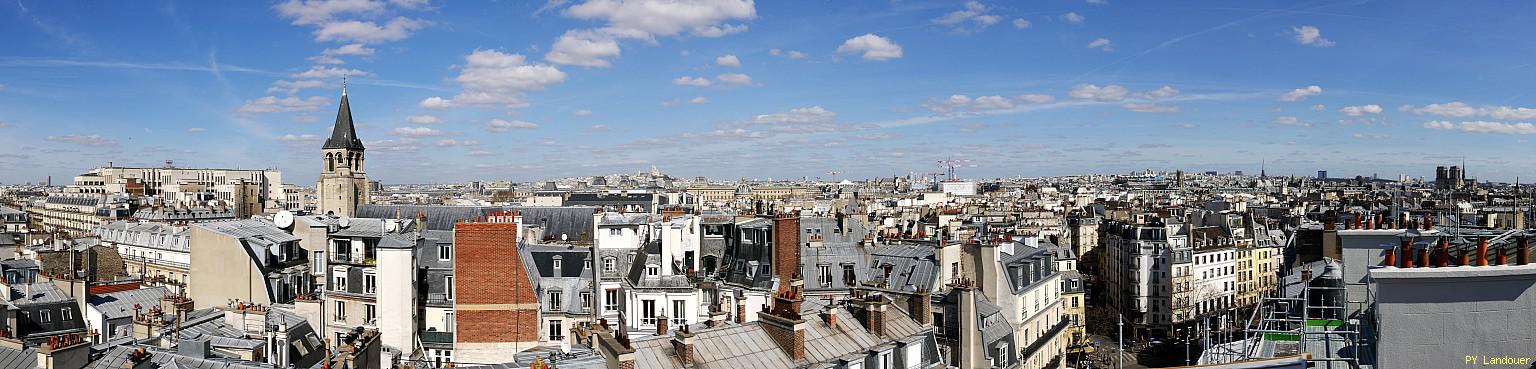 Paris vu d'en haut,  22 rue du Four