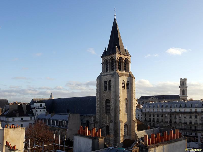 Paris vu d'en haut, Église Saint-Germain-des-Prés,