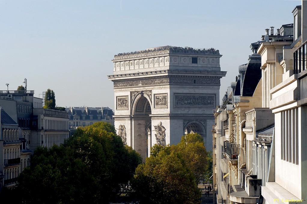 Paris vu d'en haut, Arc de Triomphe, 28 avenue Hoche