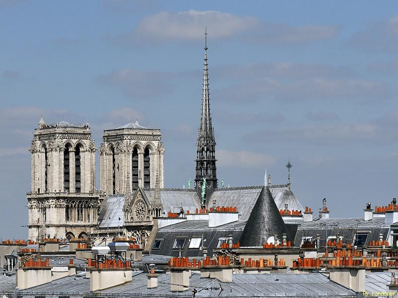 Paris vu d'en haut, Cathdrale Notre-Dame de Paris, 4 Place Jussieu