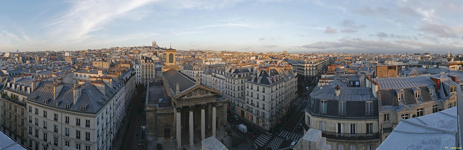 Paris vu d'en haut,  49 Rue Laffitte