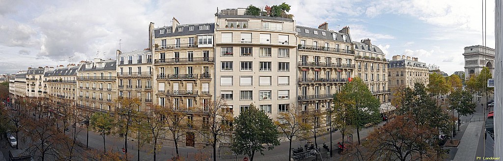 Paris vu d'en haut,  5 avenue Mac-Mahon