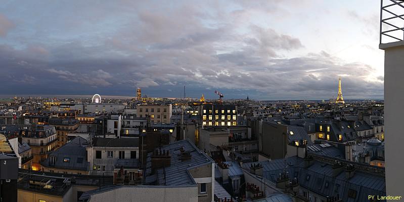 Paris vu d'en haut, 57 Boulevard Malesherbes