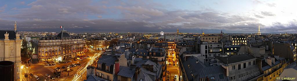 Paris vu d'en haut,  57 Boulevard Malesherbes