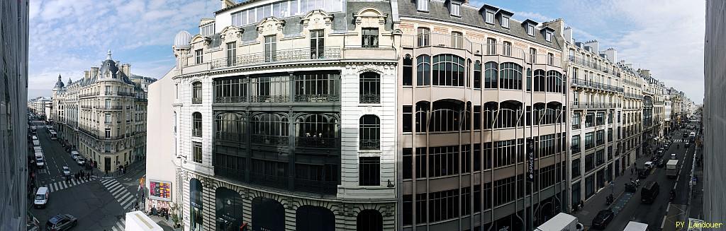 Paris vu d'en haut, 122 rue Montmartre