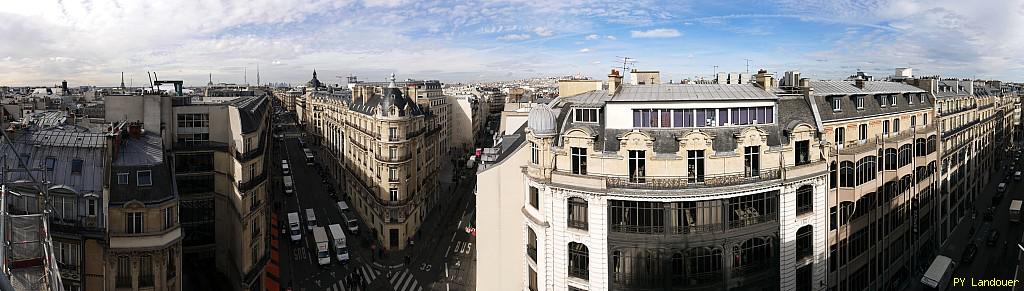 Paris vu d'en haut, 122 rue Montmartre