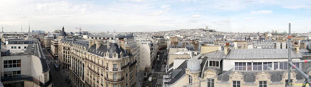 Paris vu d'en haut, 122 rue Montmartre