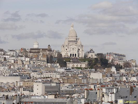 Paris vu d'en haut, Sacr-cœur, 122 rue Montmartre