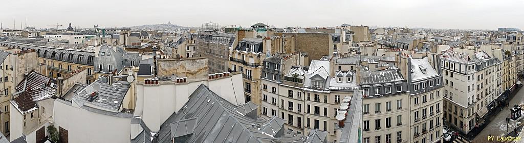 Paris vu d'en haut,  83 rue Montmartre