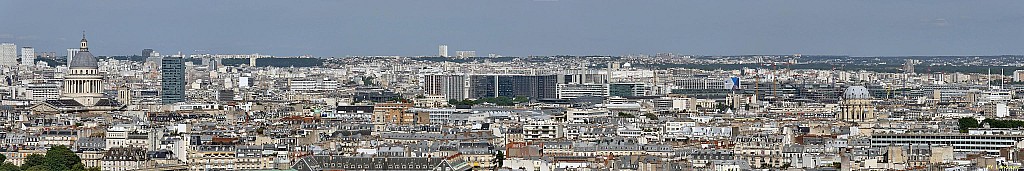 Paris vu d'en haut, Val de Grce, tour Montparnasse