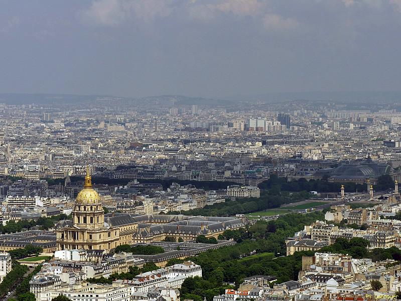 Paris vu d'en haut, Invalides, Vues de la tour Montparnasse