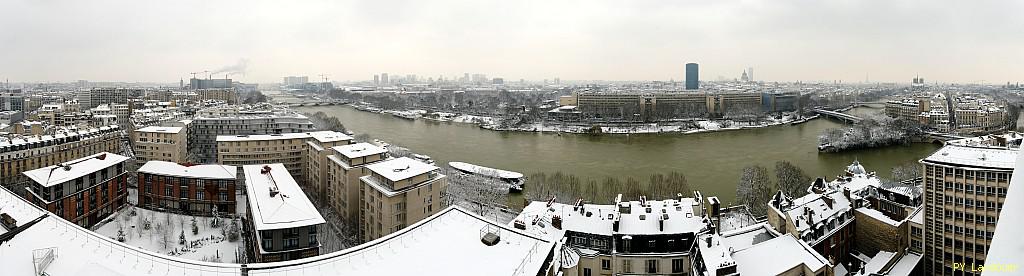 Paris vu d'en haut,  17 Boulevard Morland