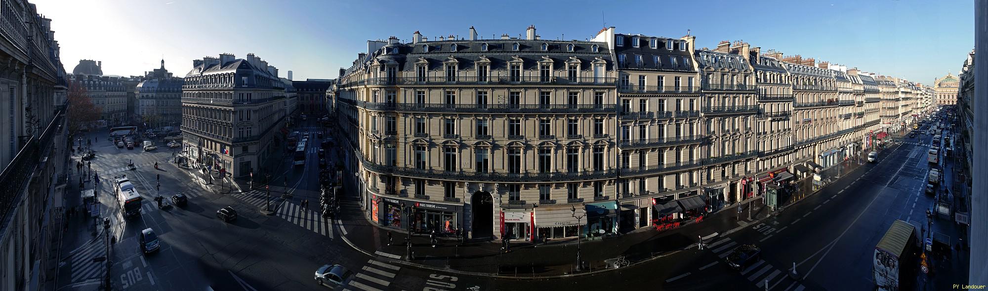 Paris vu d'en haut,  12 avenue de l'Opra