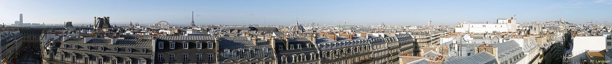 Paris vu d'en haut,  12 avenue de l'Opra