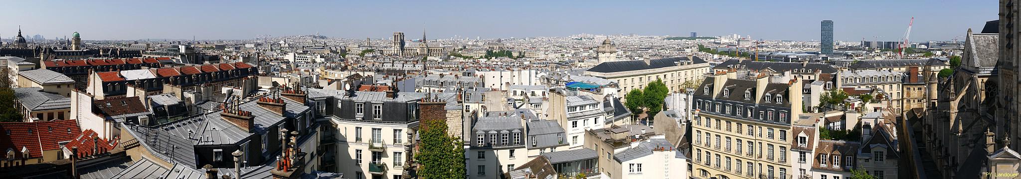 Paris vu d'en haut,  6 place du Panthon