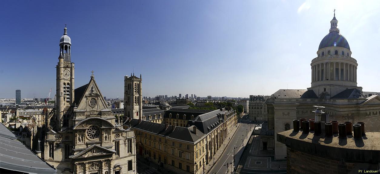 Paris vu d'en haut, 6 place du Panthon