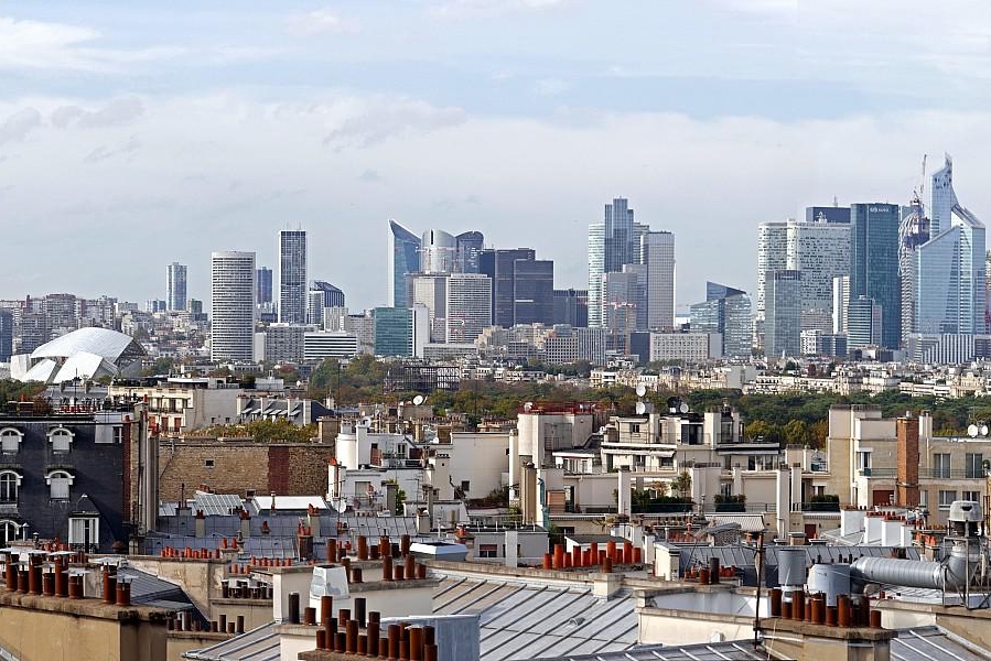 Paris vu d'en haut, La Dfense, 86 avenue Poincar