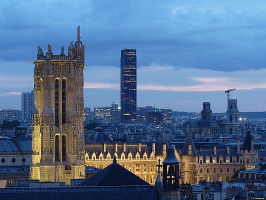 Paris vu d'en haut, Vues de la tour Montparnasse