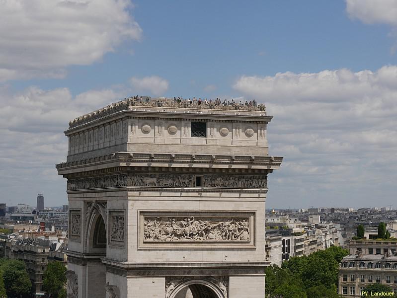 Paris vu d'en haut, Arc de Triomphe, 9 rue de Presbourg