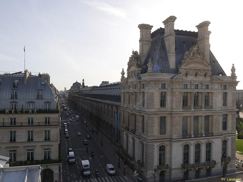 Paris vu d'en haut, Louvre, 194 rue de Rivoli