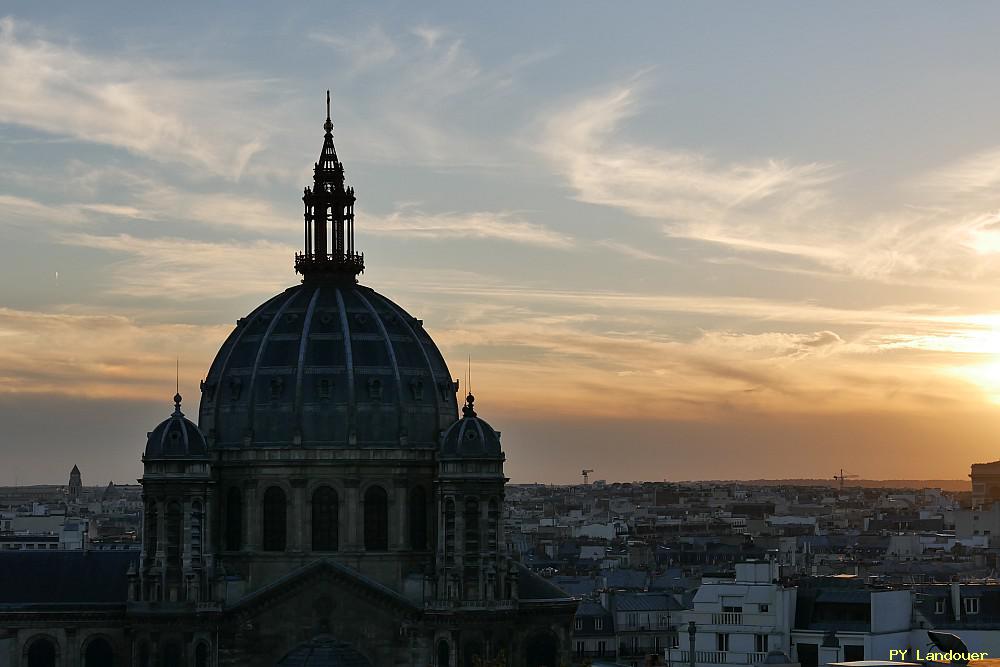 Paris vu d'en haut, glise Saint-Augustin, 38 rue du Rocher