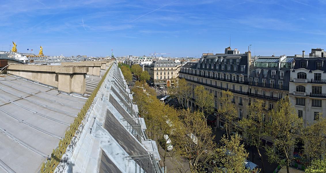 Paris vu d'en haut, 2 rue Scribe