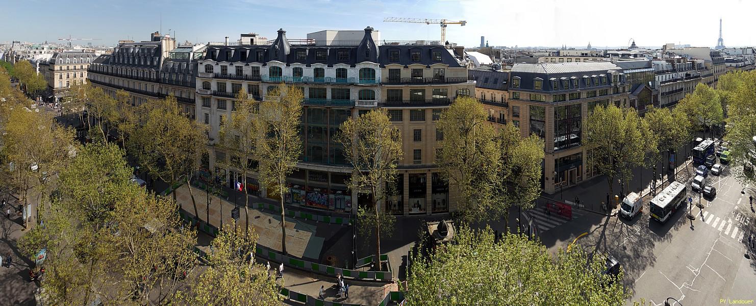 Paris vu d'en haut, 2 rue Scribe