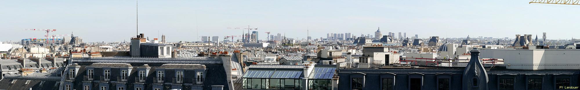 Paris vu d'en haut,  2 rue Scribe