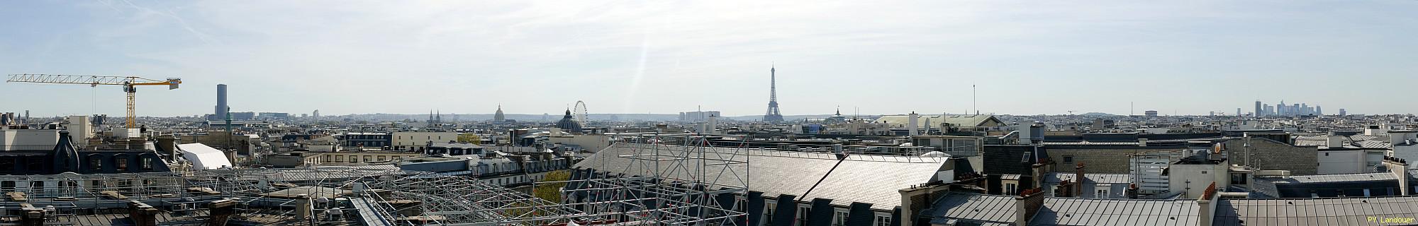 Paris vu d'en haut,  2 rue Scribe