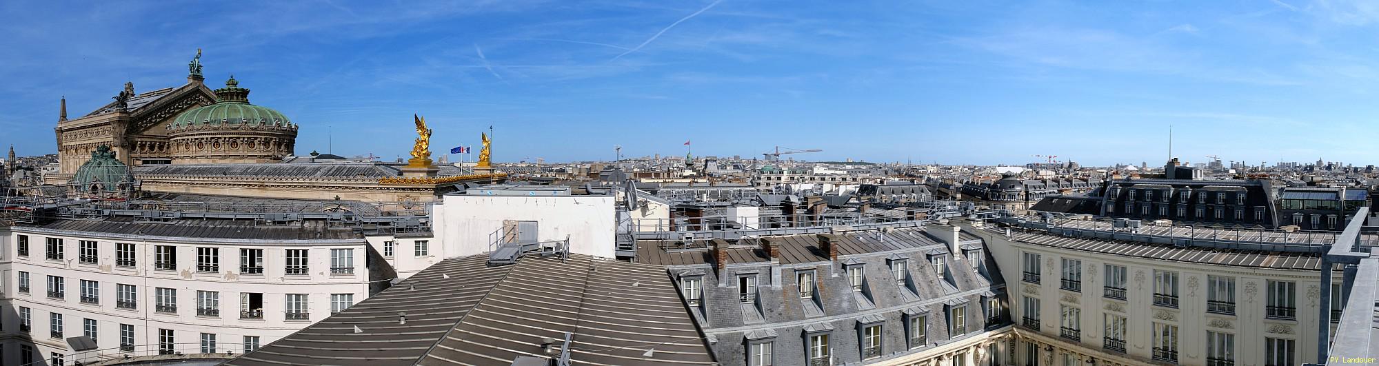 Paris vu d'en haut, 2 rue Scribe