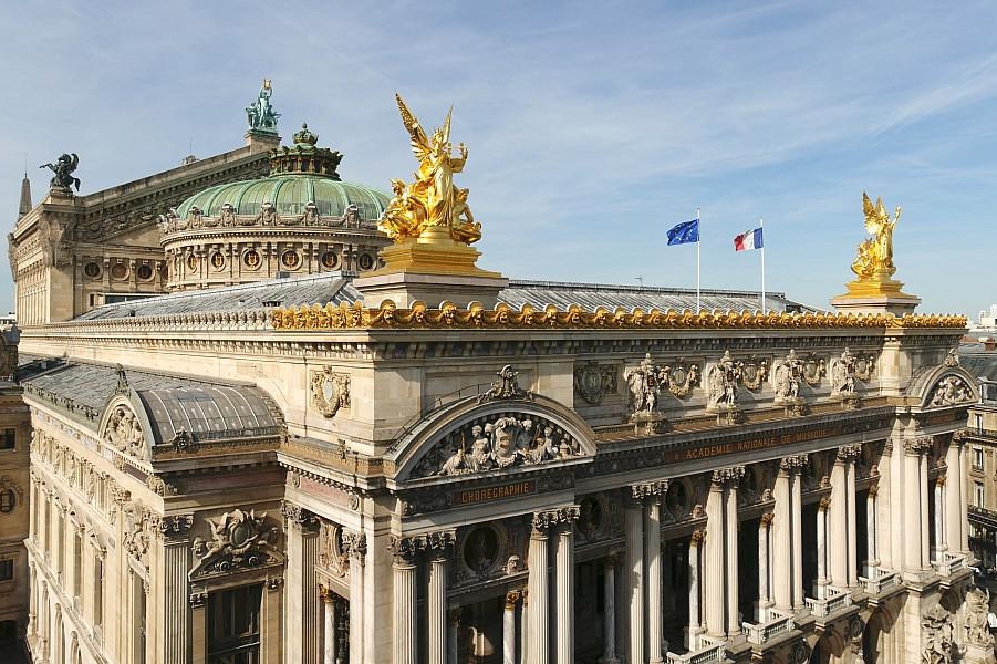 Paris vu d'en haut, Opra, 