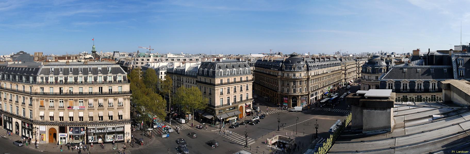 Paris vu d'en haut, 2 rue Scribe