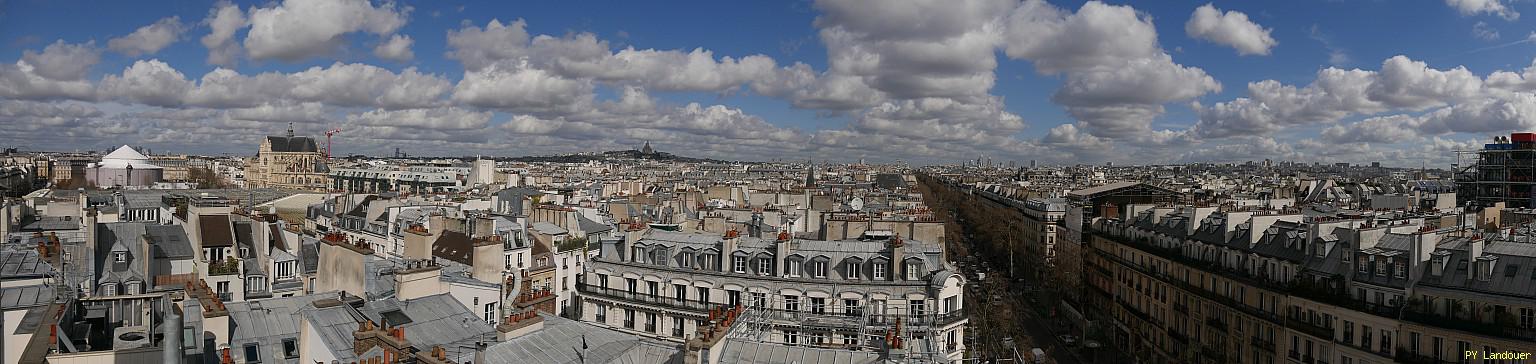 Paris vu d'en haut,  37 boulevard Sbastopol