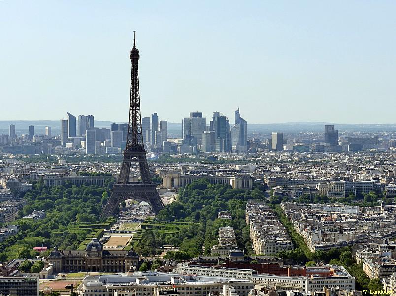 Paris vu d'en haut, Tour Eiffel, tour Montparnasse
