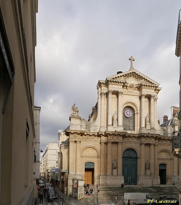 Paris vu d'en haut, glise Saint-Roch, 9 rue St-Roch